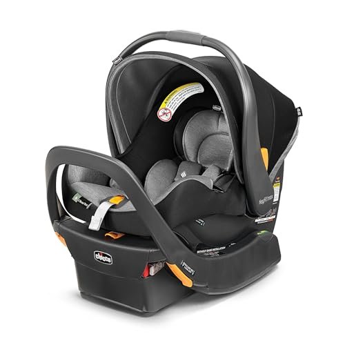 Chicco KeyFit Max ClearTex infant car seat with anti-rebound bar and ClearTex fabrics