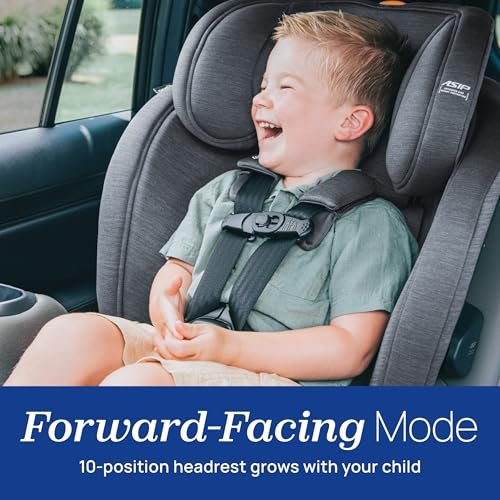 Chicco OneFit LX ClearTex all-in-one car seat in rear-facing configuration