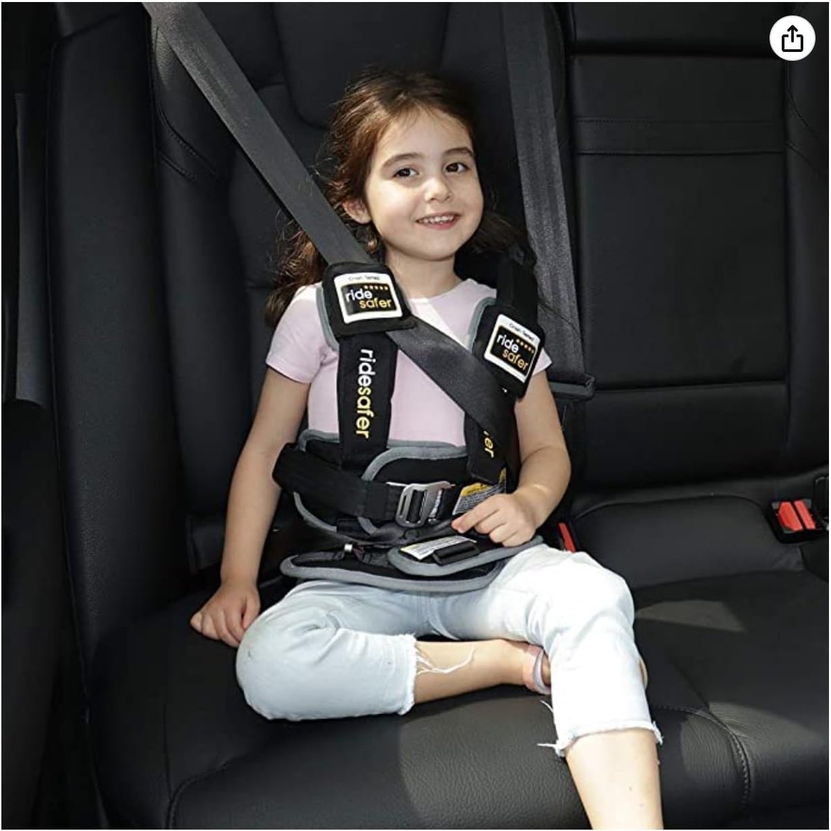 Ride Safer travel vest for boosters